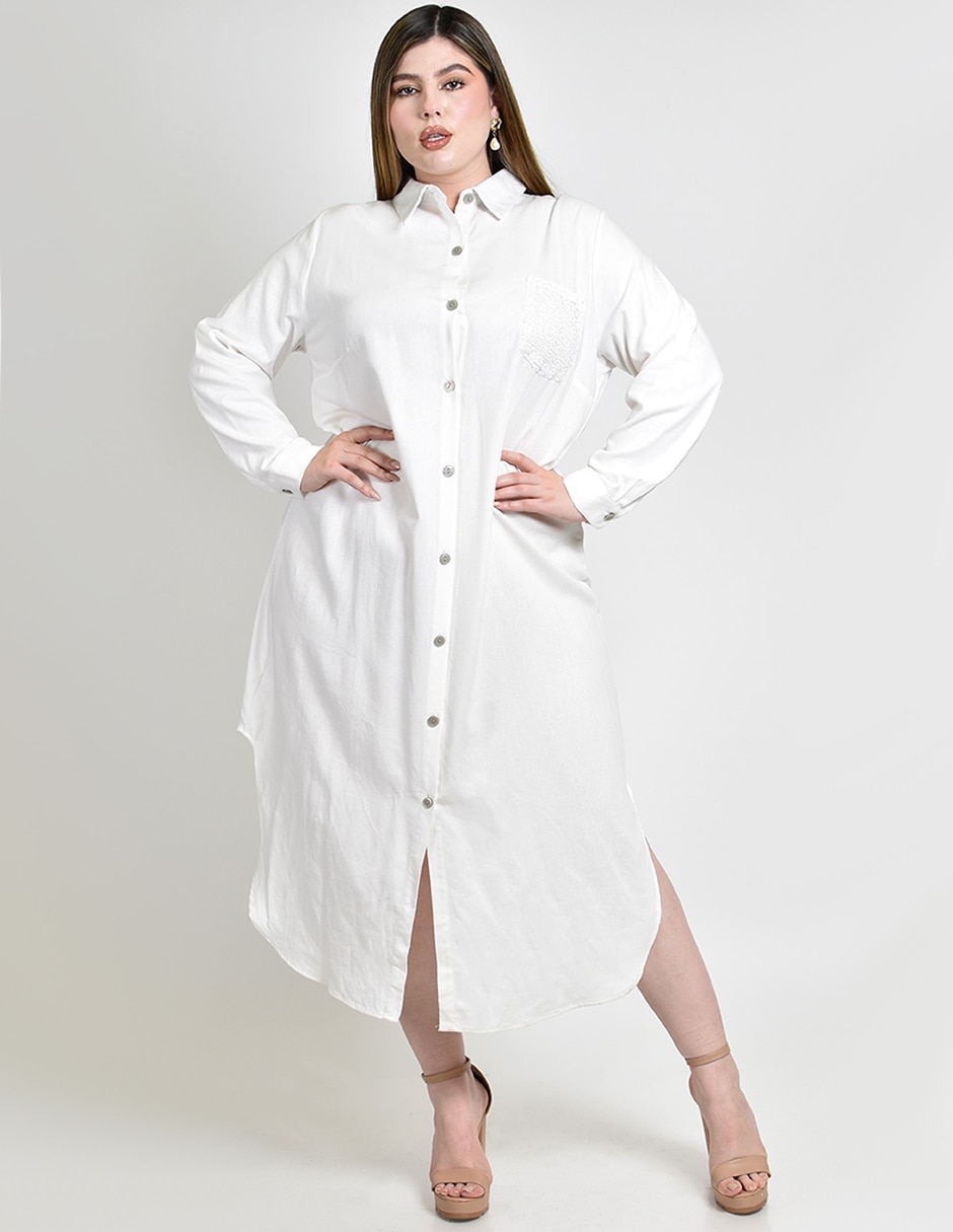 Vestido midi casual para mujer Vestido midi casual para mujer