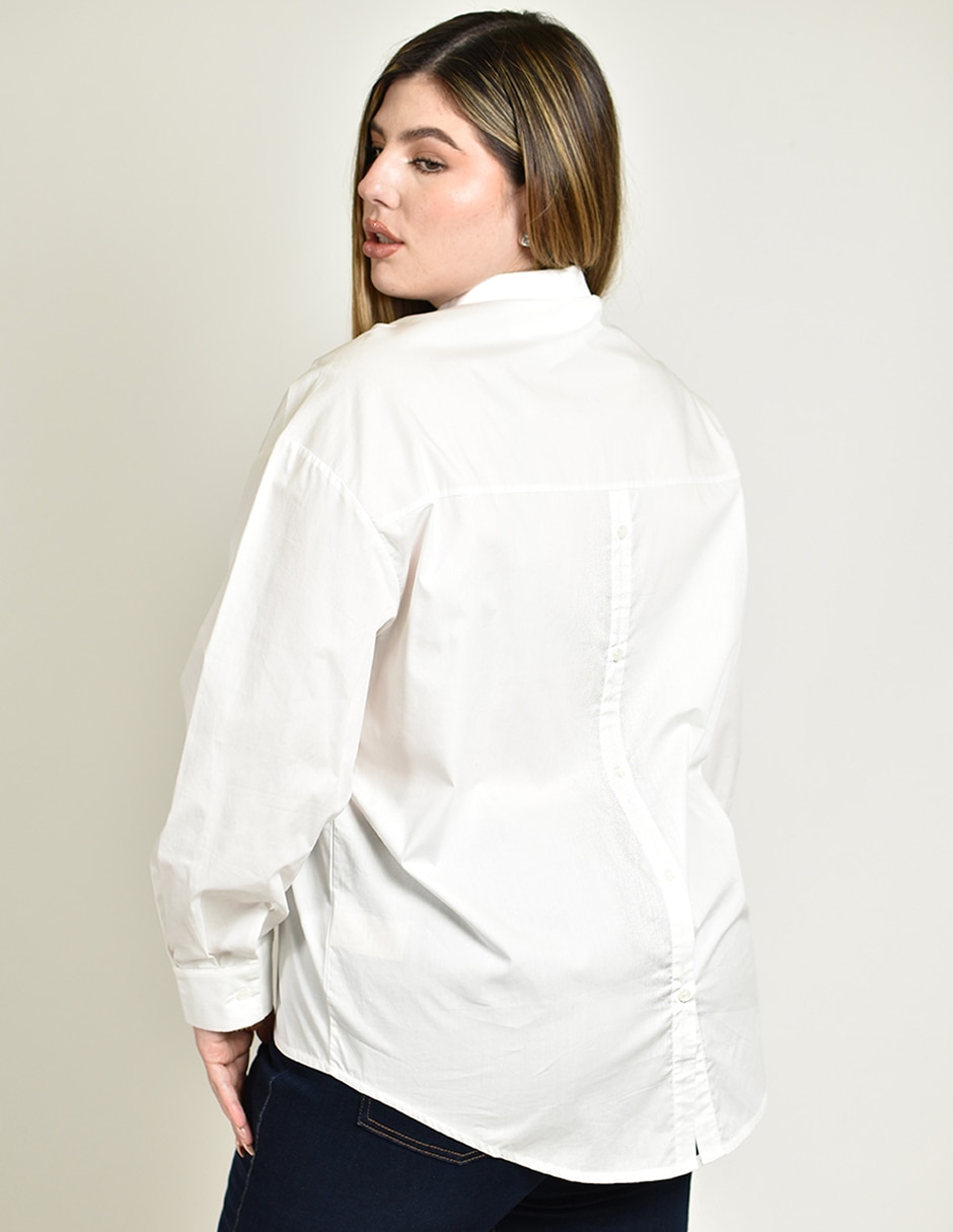 Blusa manga larga para mujer 4