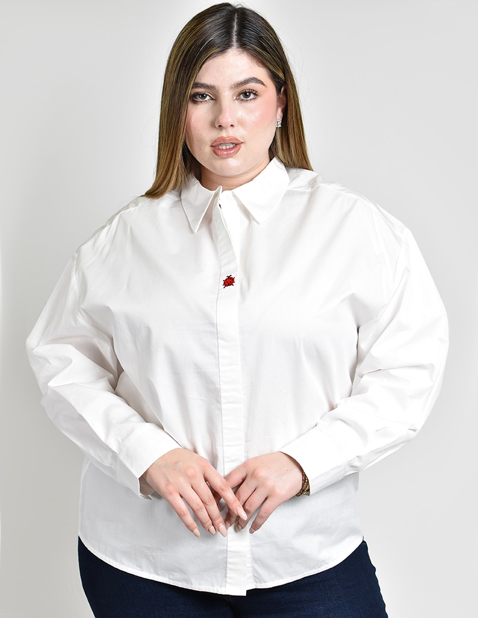 Blusa manga larga para mujer 7