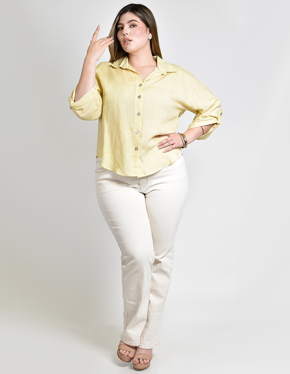 Blusa manga larga para mujer 4