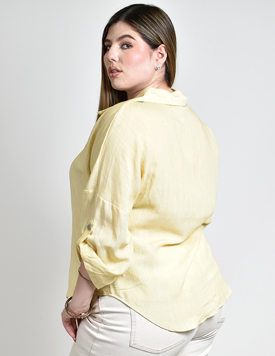 Blusa manga larga para mujer 6