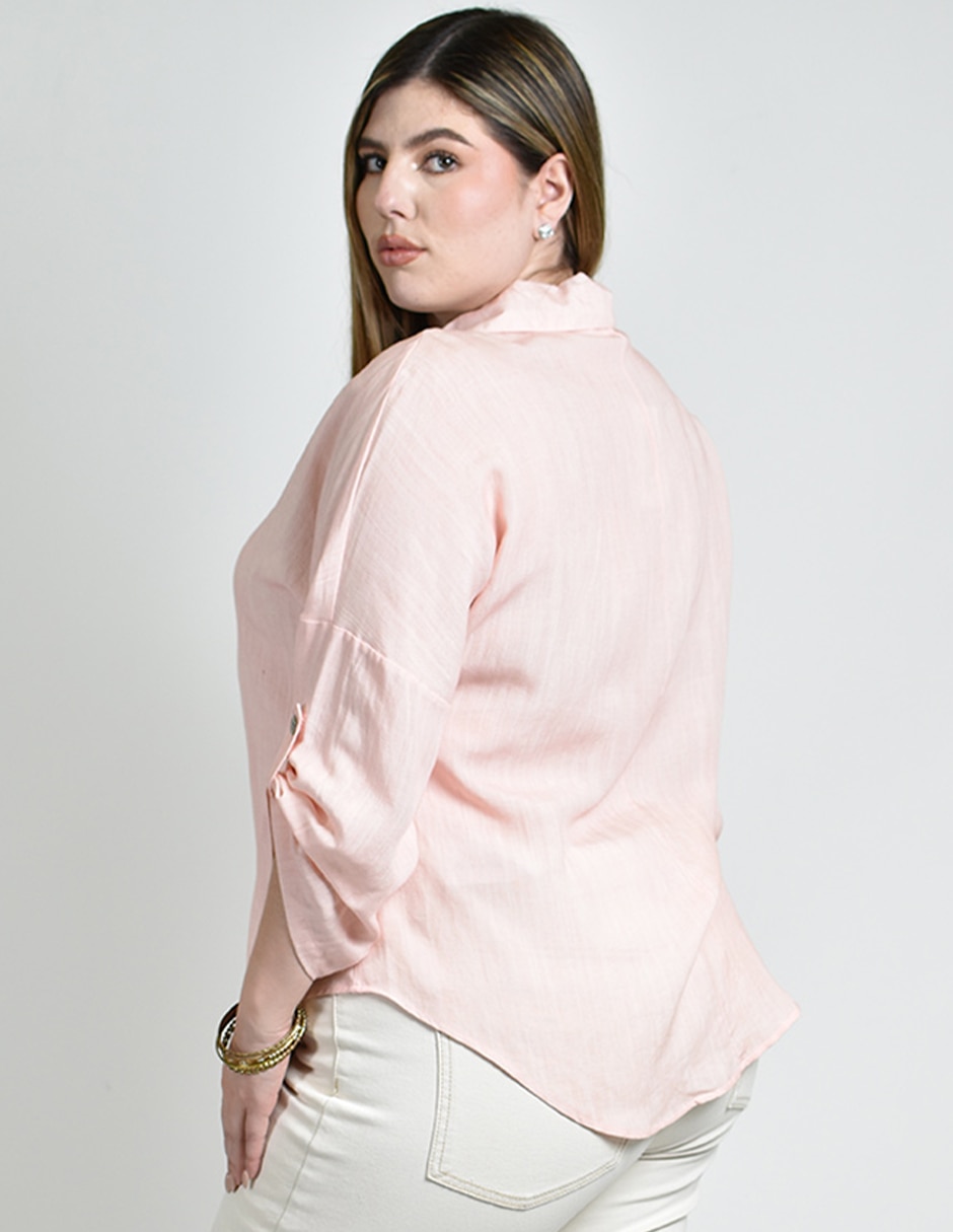 Blusa manga larga para mujer 5