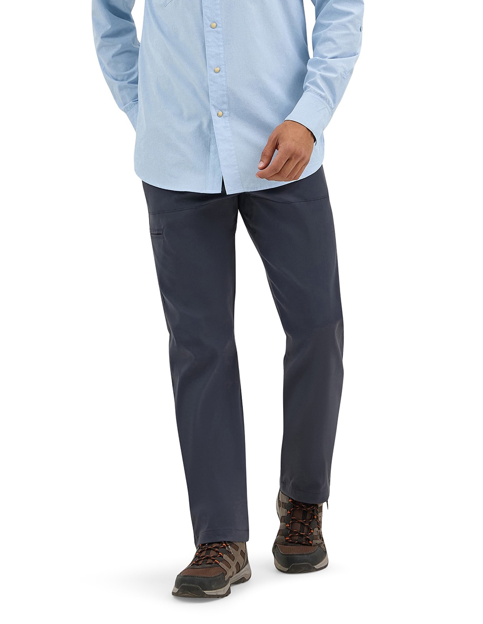 Pantalón casual regular regular wrangler de nylon para hombre
