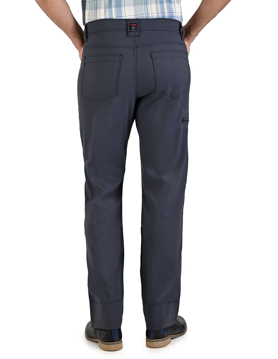 Pantalón casual regular regular wrangler de nylon para hombre