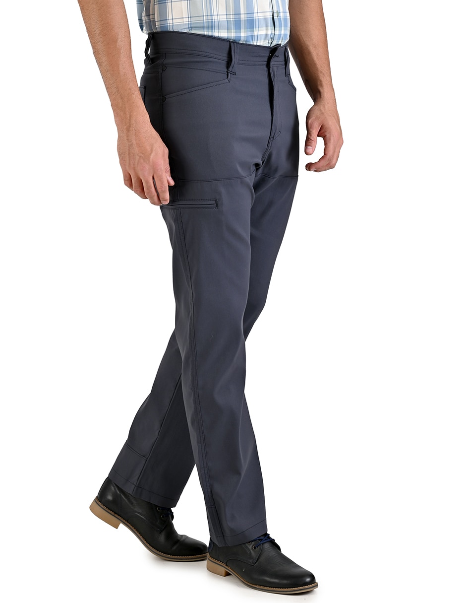 Pantalón casual regular regular wrangler de nylon para hombre