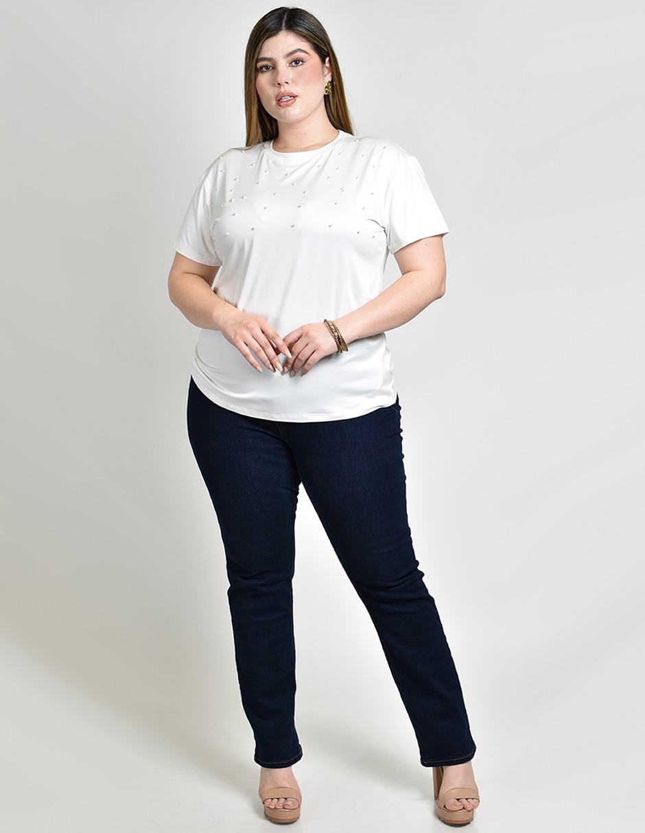 Blusa manga corta para mujer 5