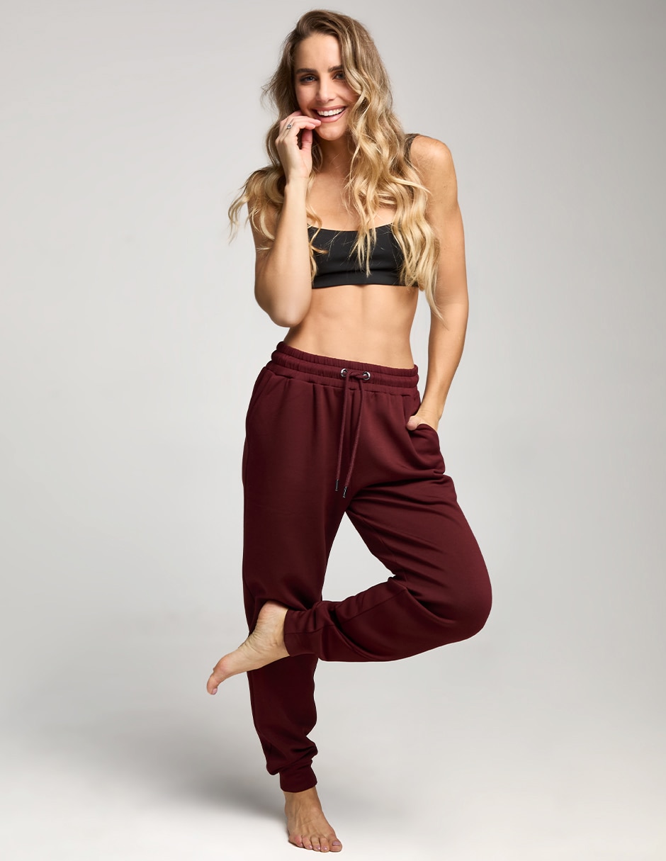 Pants regular Seven Jeans con jareta para mujer