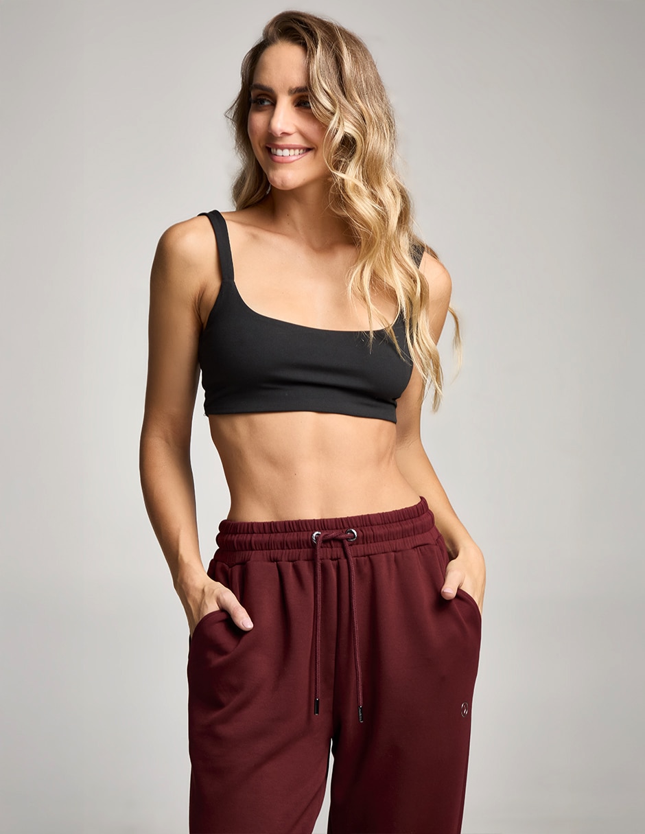 Pants regular Seven Jeans con jareta para mujer