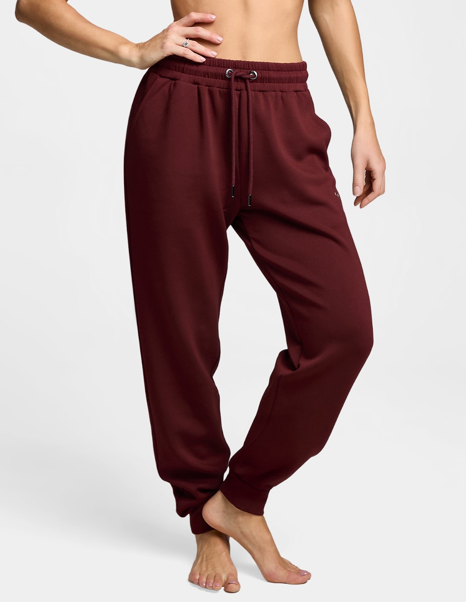 Pants regular con jareta para mujer