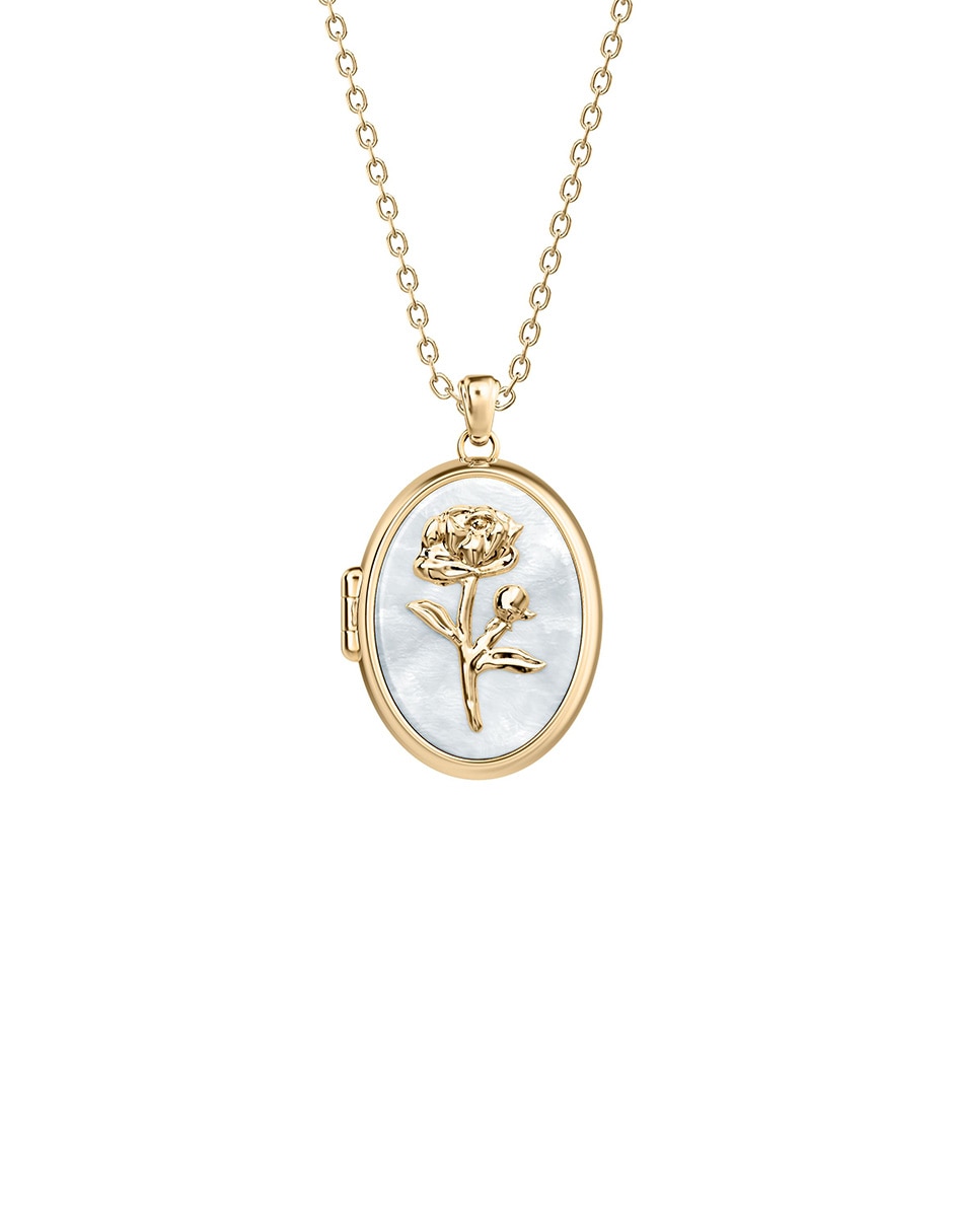 Collar con dije ovalado Sutton The Locket Collection 2