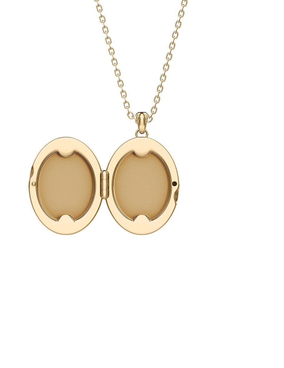Collar con dije ovalado Sutton The Locket Collection 3