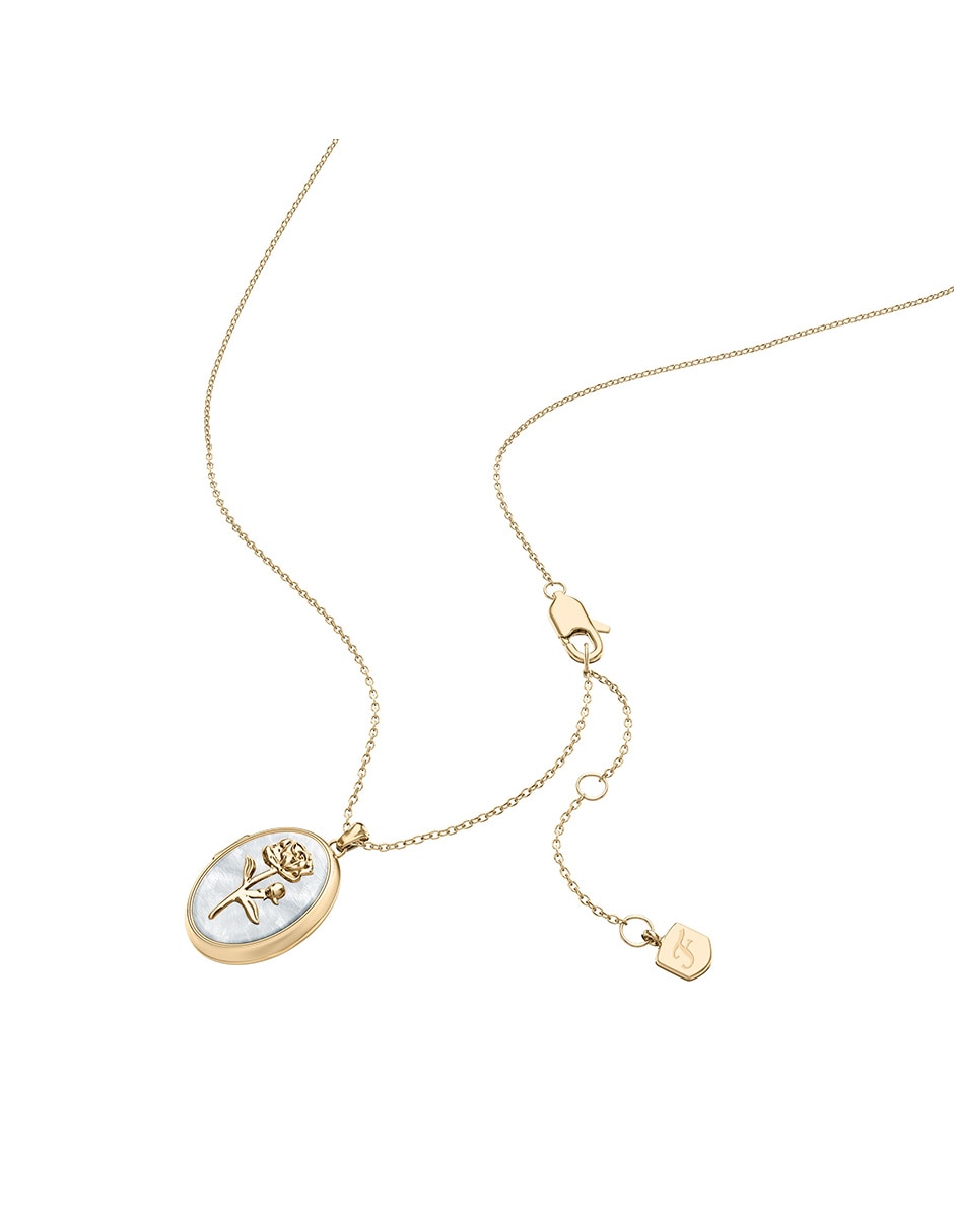 Collar con dije ovalado Sutton The Locket Collection 6