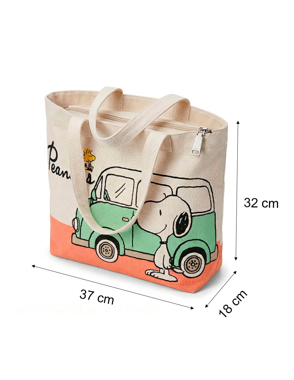 Bolsa tote Generica Snoopy unisex