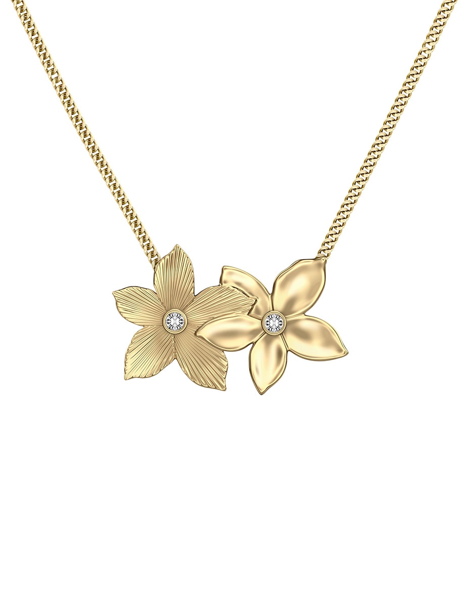 Collar con dije de flor Sutton The Flowers 3