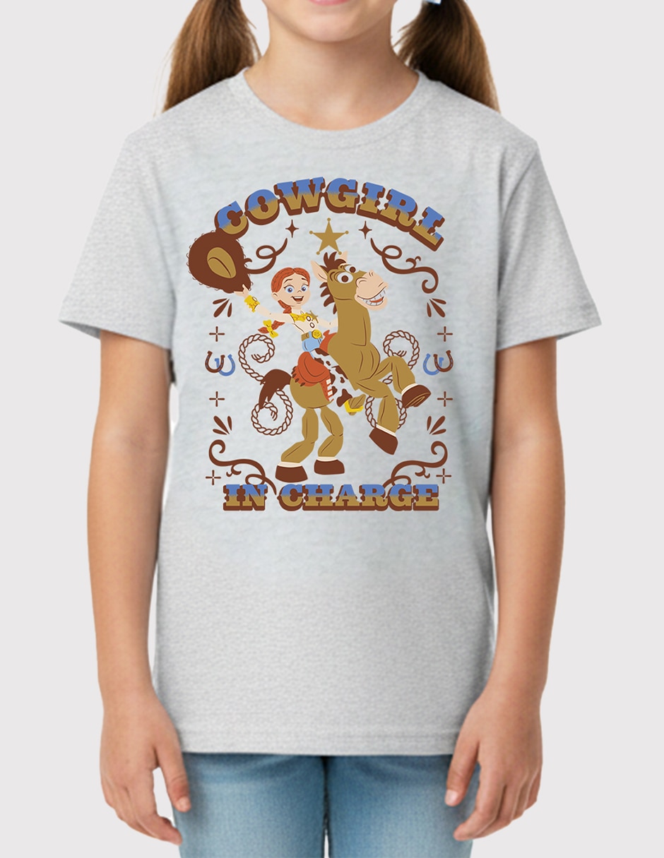 Playera Jessie Toy Story manga corta infantil 2
