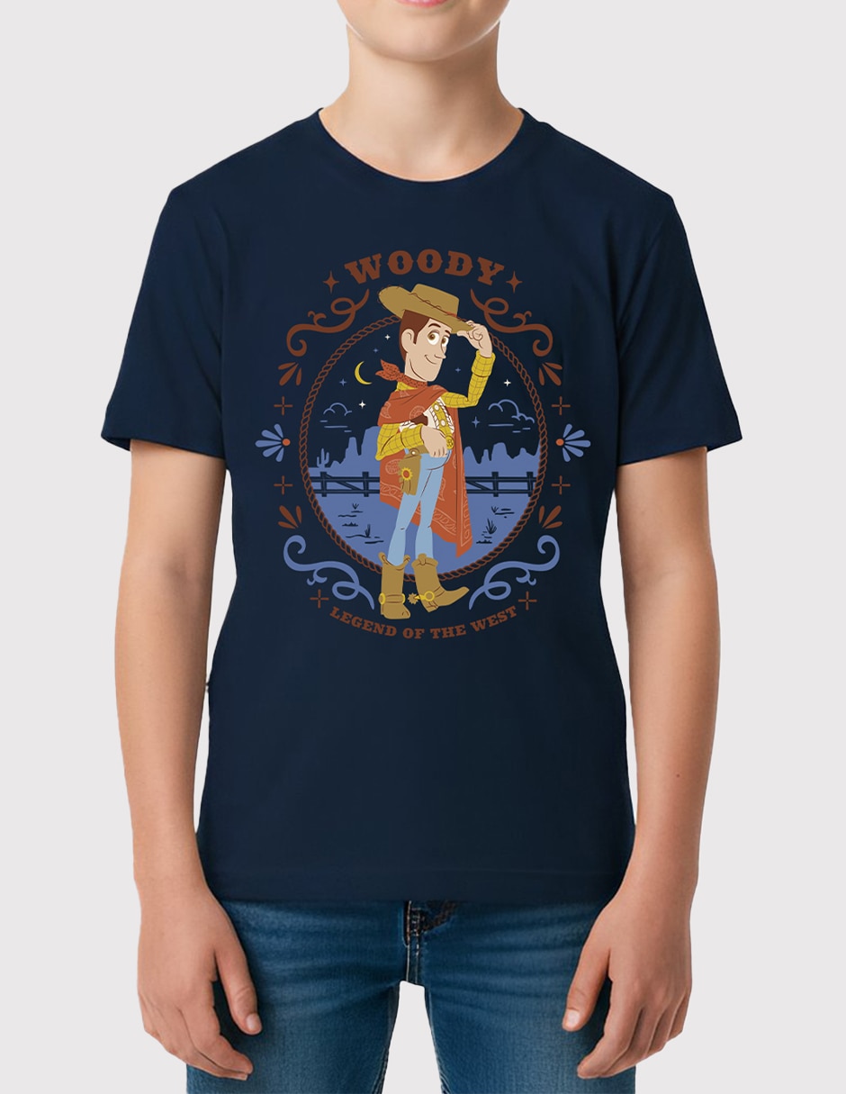 Playera Disney Toy Story manga corta para niño