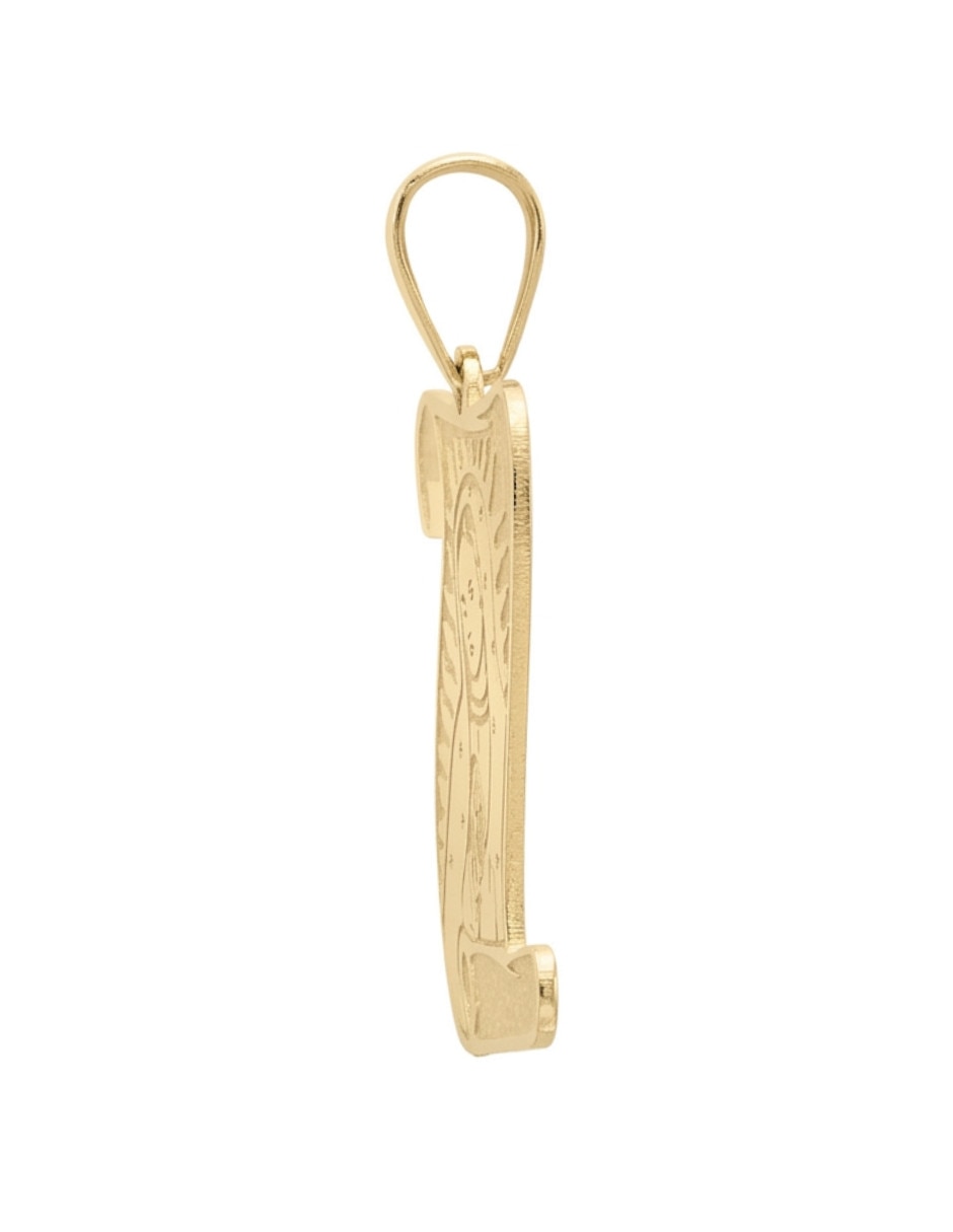 Dije de virgen de guadalupe Fianelli de oro amarillo 14 K