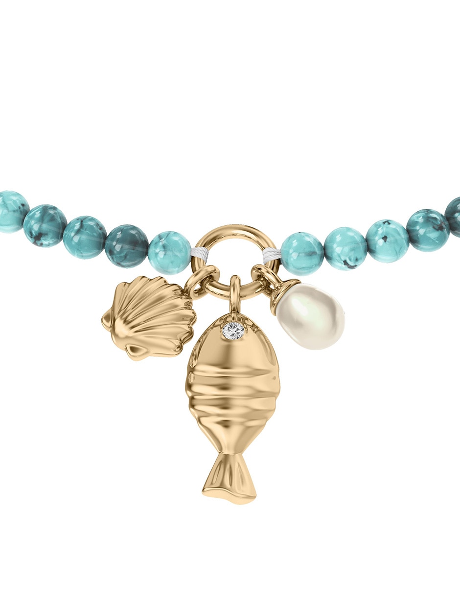 Pulsera Fossil Sutton By The Sea acabado pulido
