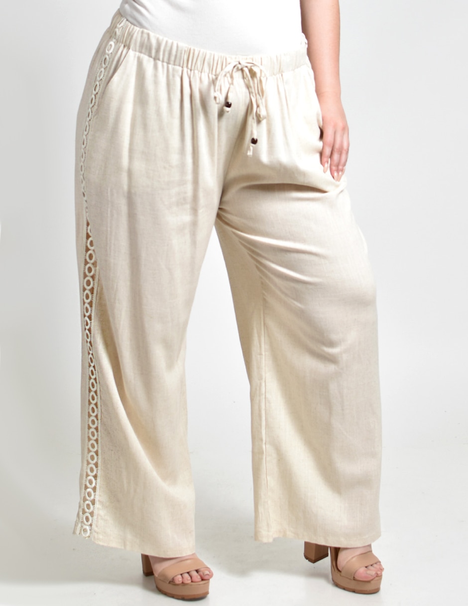 Pantalón recto para mujer