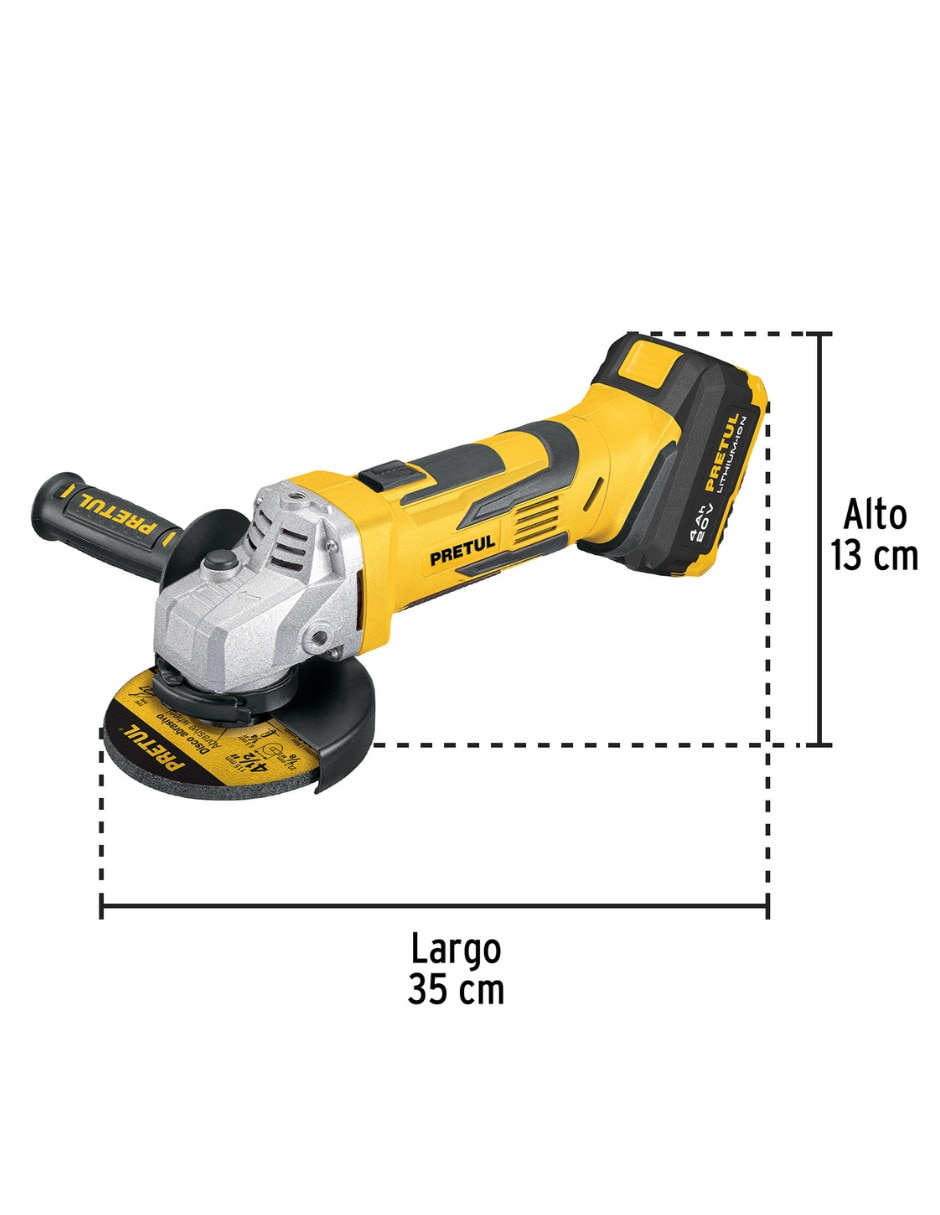 Amoladora Pretul de 20 V