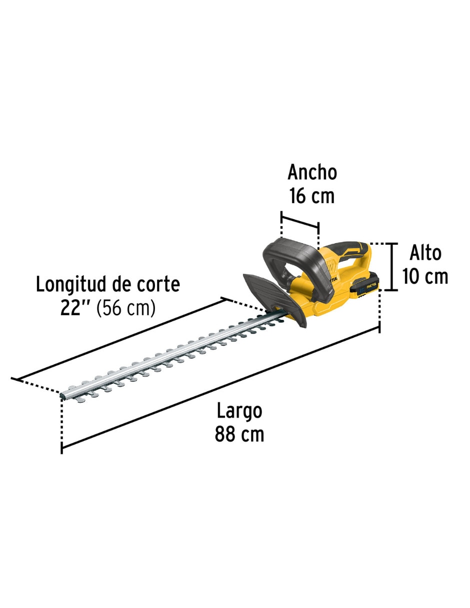 Cortasetos inalámbrico Pretul CORI-20P