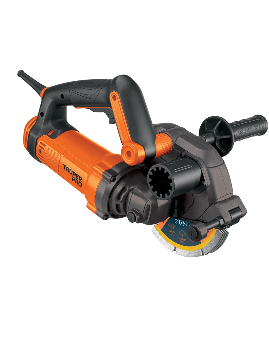Kit ranuradora de concreto Truper 1500 W
