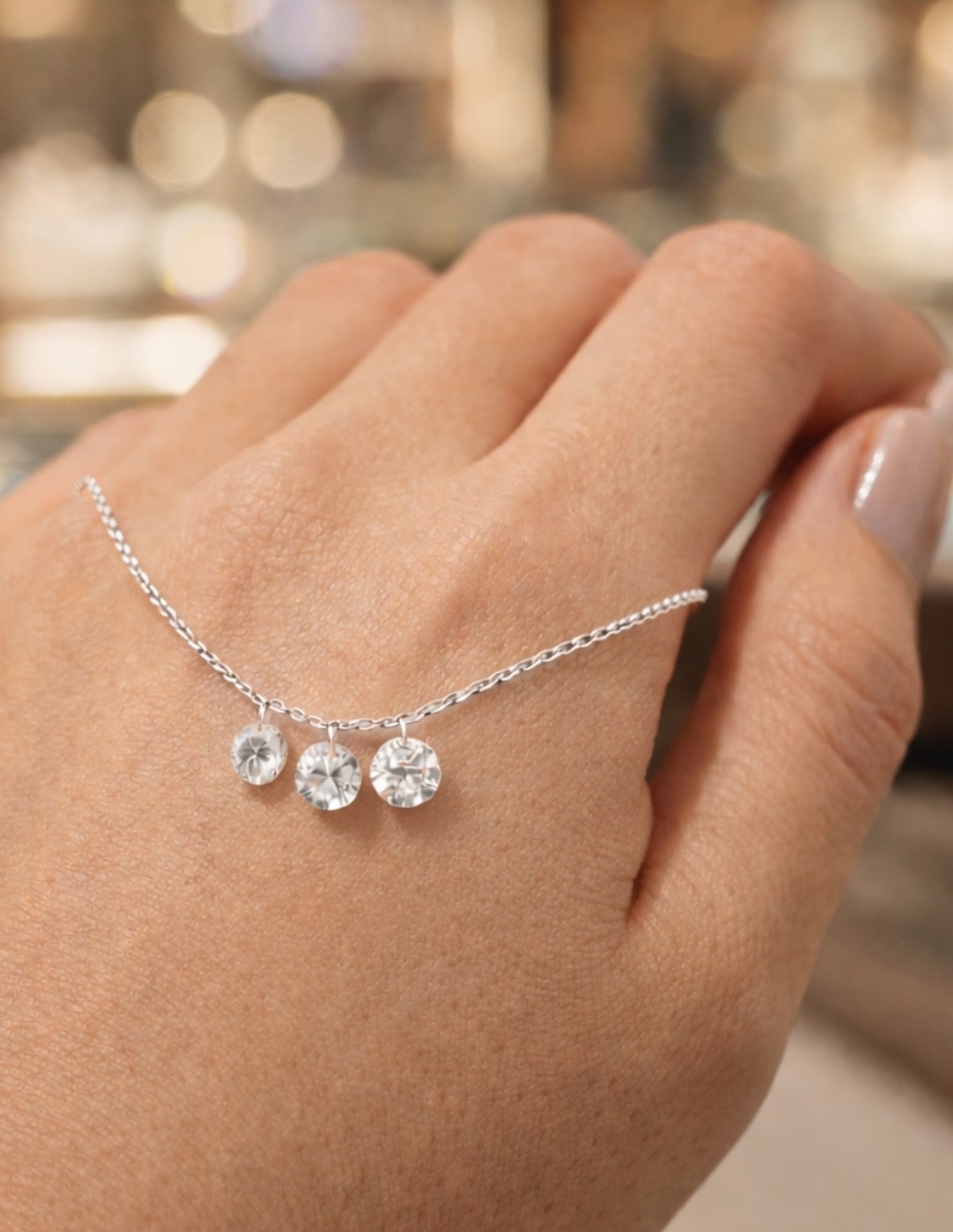 Collar Drops de plata P 925 3
