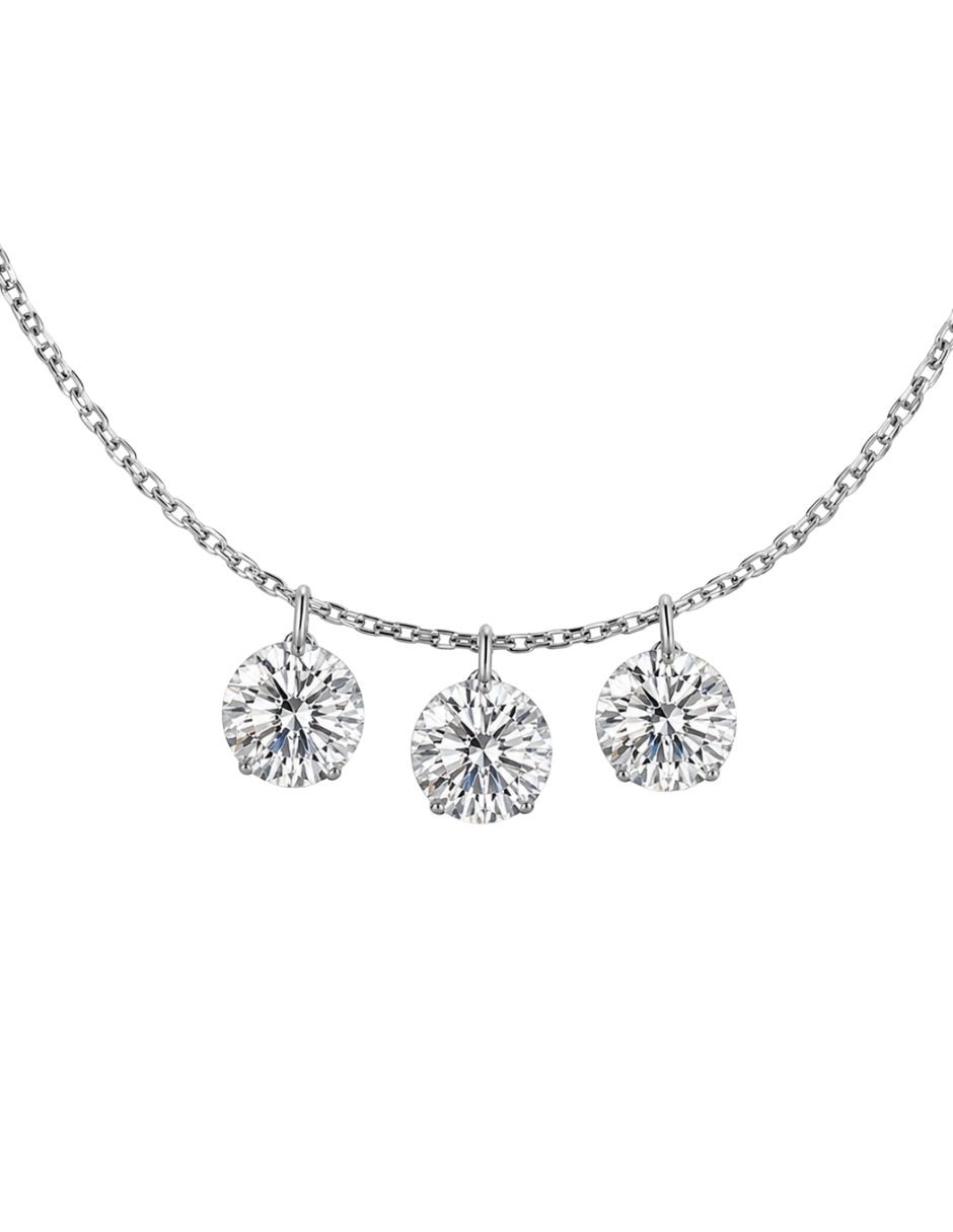 Collar Drops de plata P 925