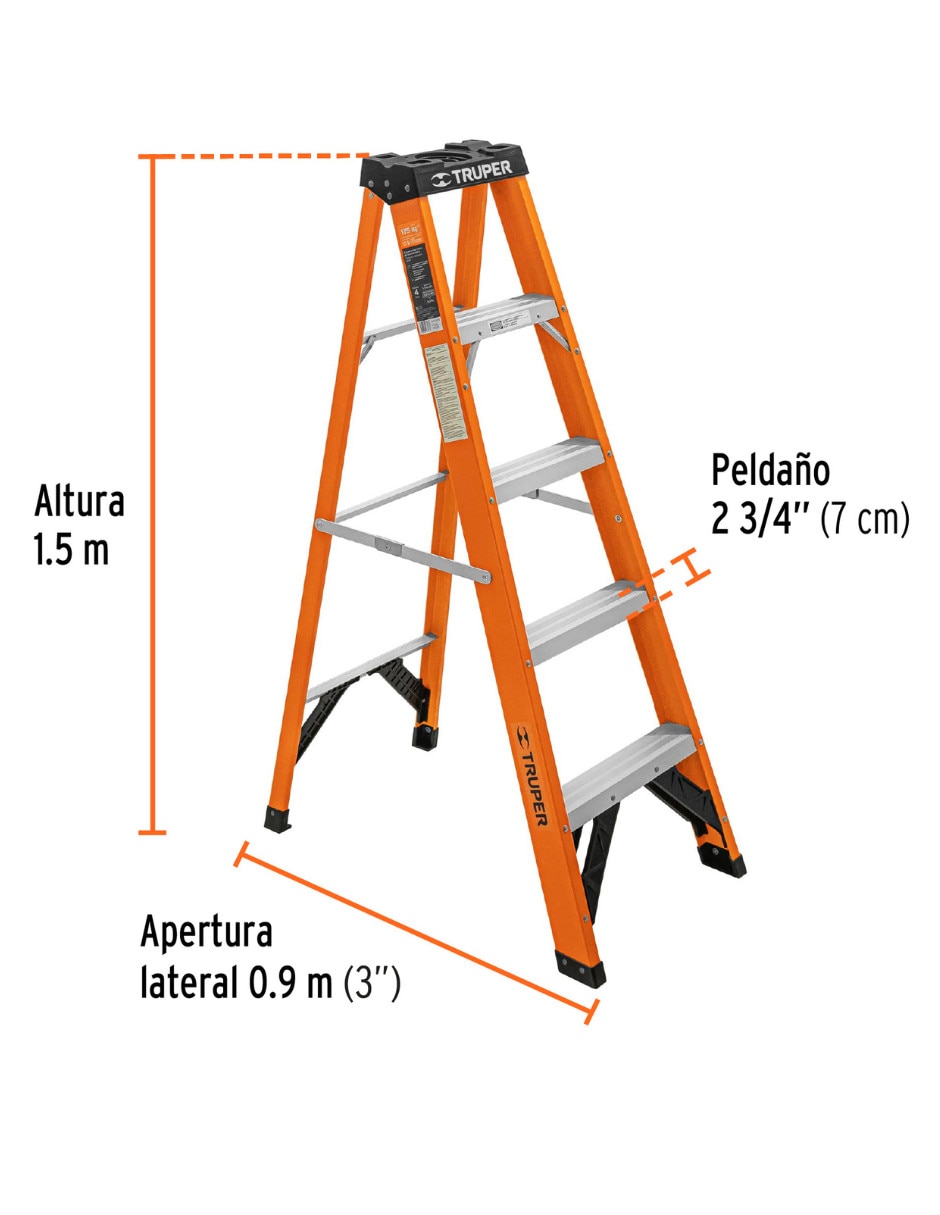 Escalera de tijera Truper