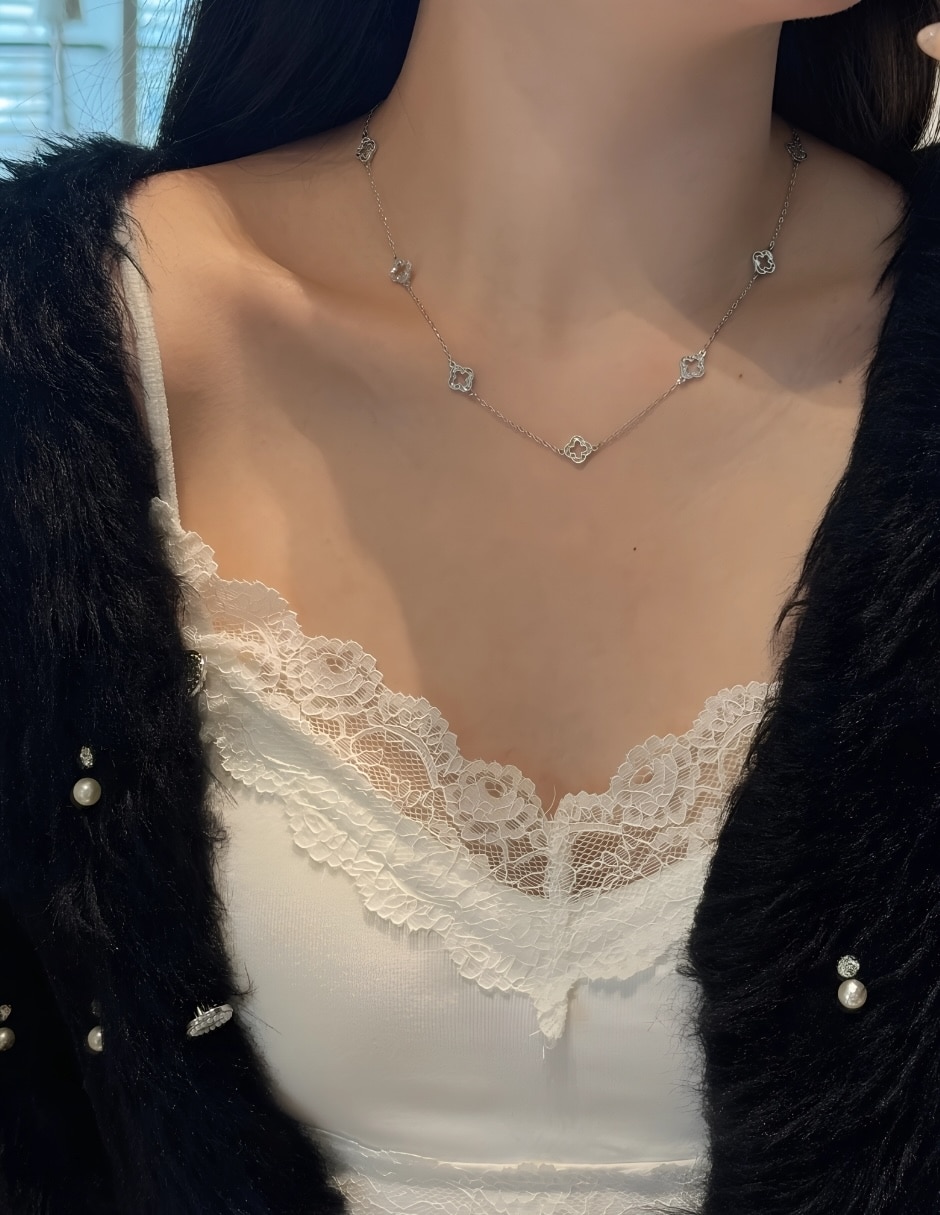 Collar Yoiko Fiore de plata P 925