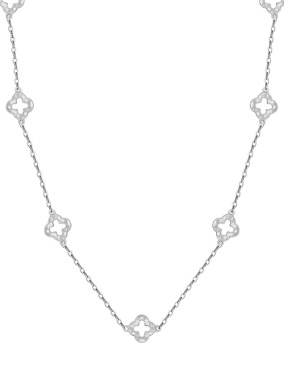Collar Fiore de plata P 925
