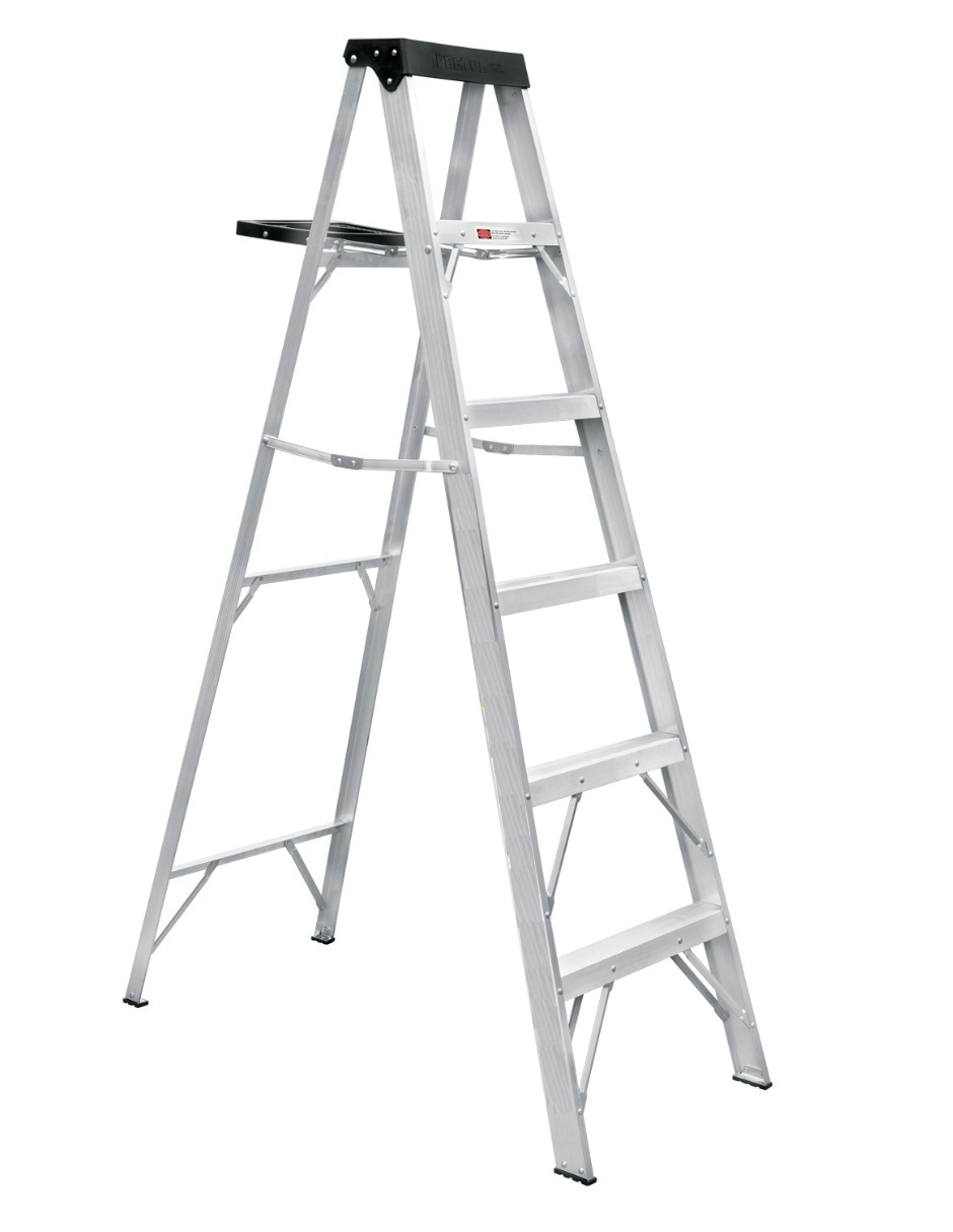 Escalera de tijera Pretul de aluminio
