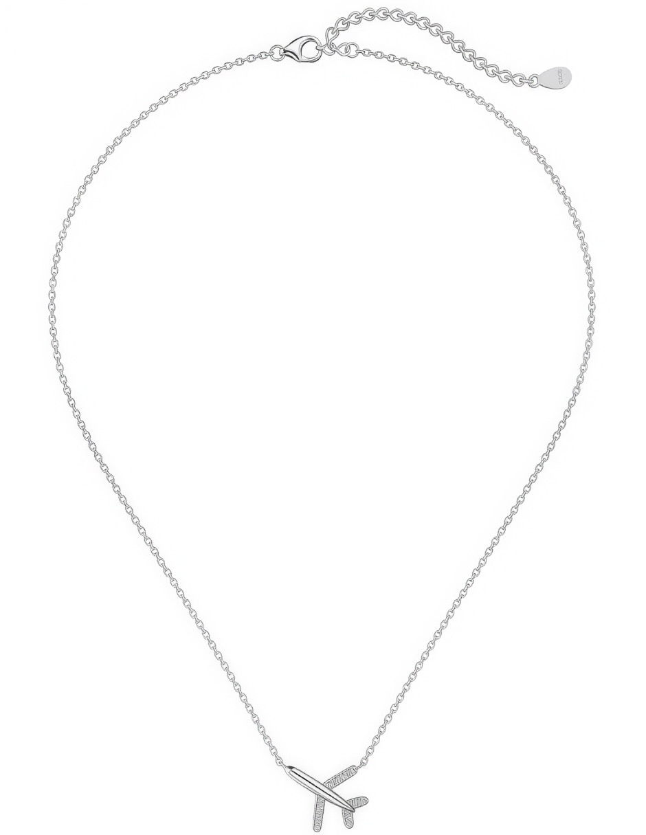 Collar de avión Yoiko Voyage de plata P 925