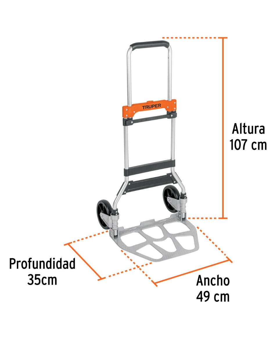 Diablito de carga plegable Truper