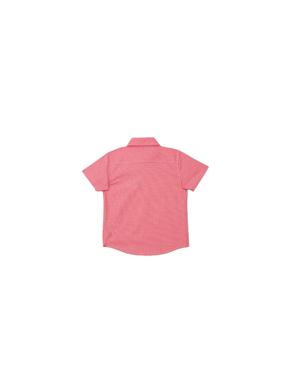 Camisa casual Ferrioni de algodón manga corta para bebè niño