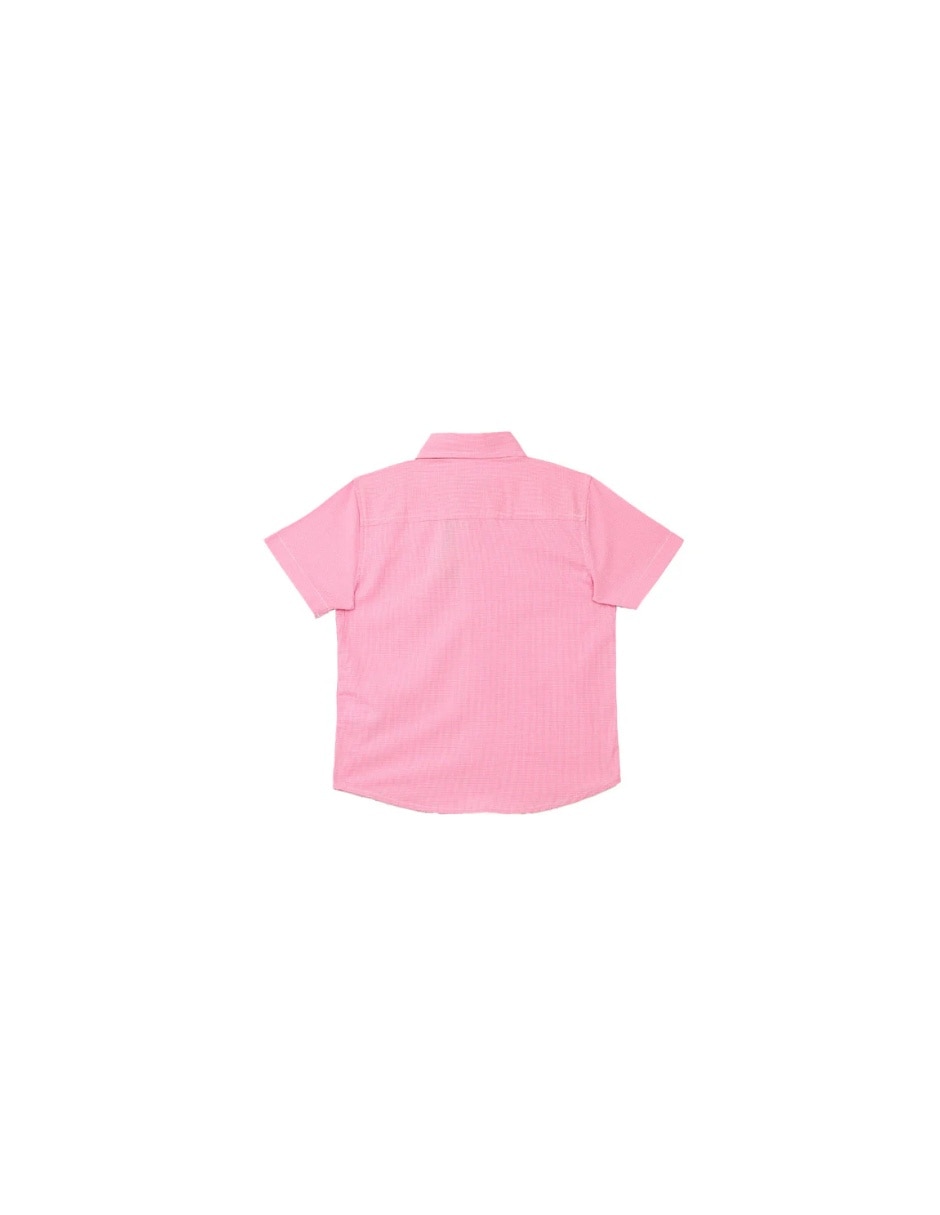 Camisa casual de algodón manga corta para bebè niño 2
