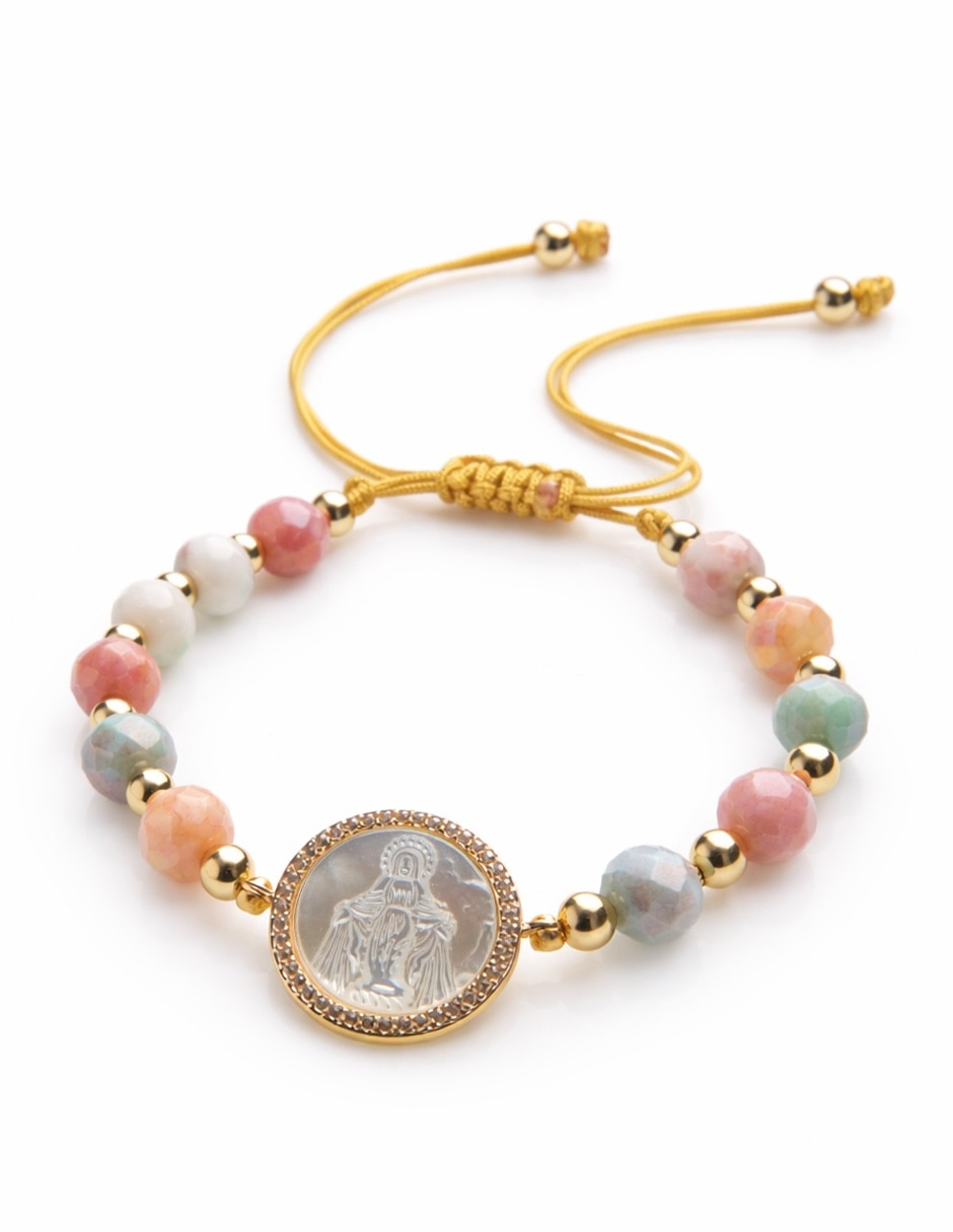 Yoiko 18 k virgen milagrosa con acabado