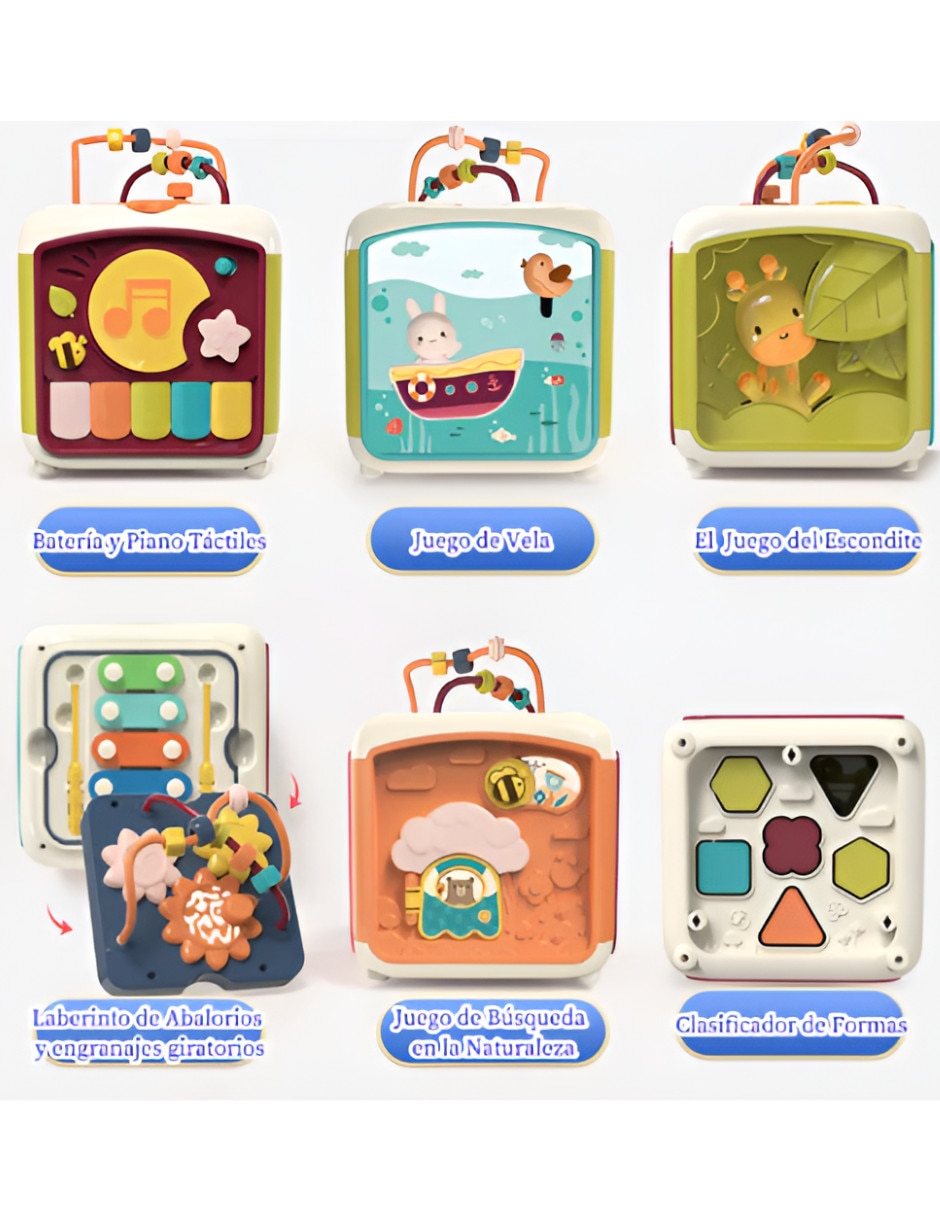 Cubo didáctico 6 en 1 Xtellar unisex