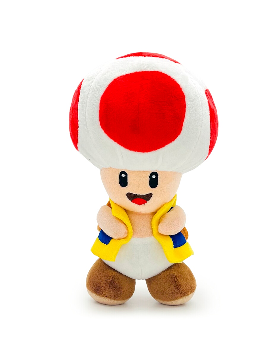 Peluche de Toad Kidrobot Super Mario Galaxy de 26 cm