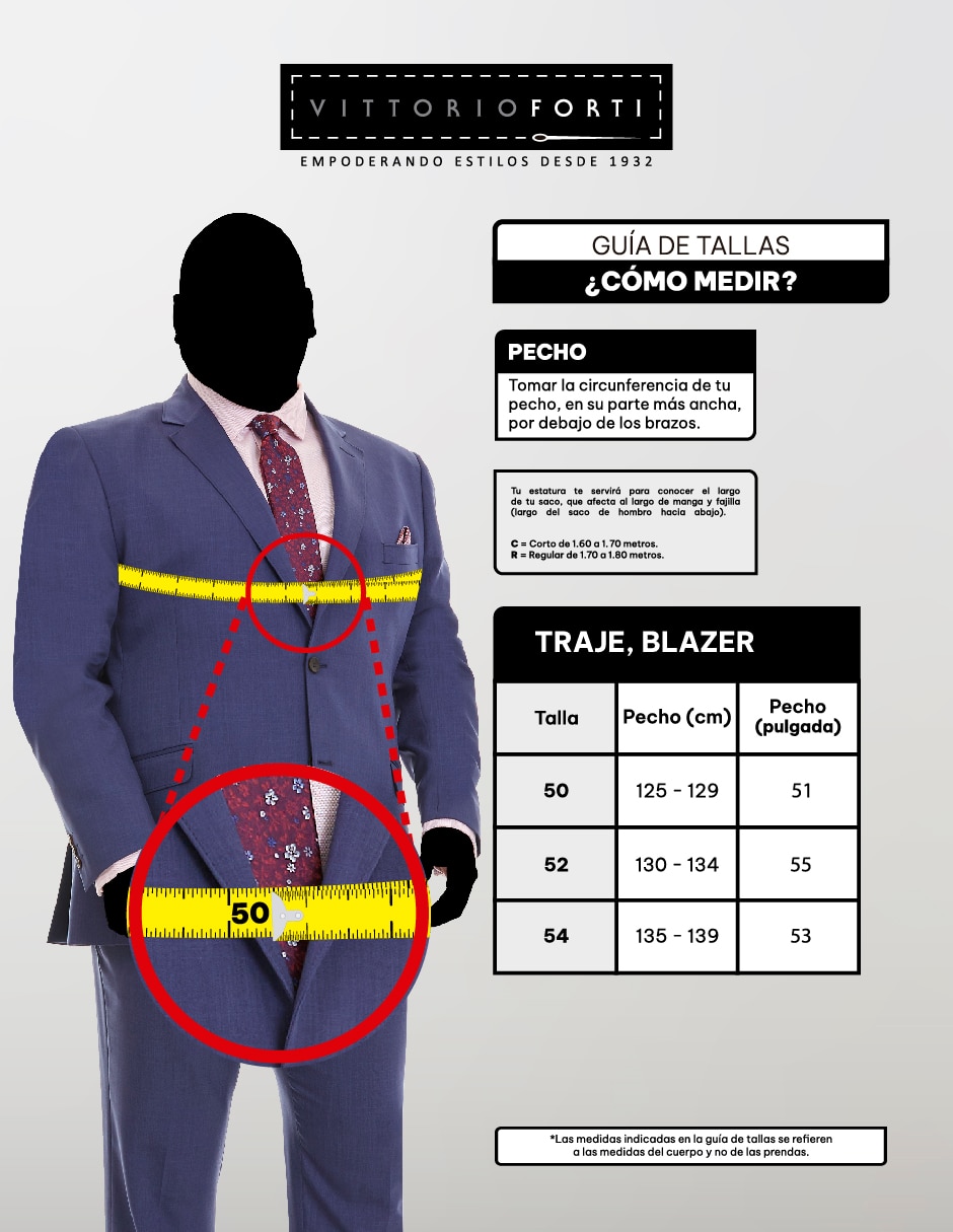 Traje para hombre Vittorio Forti