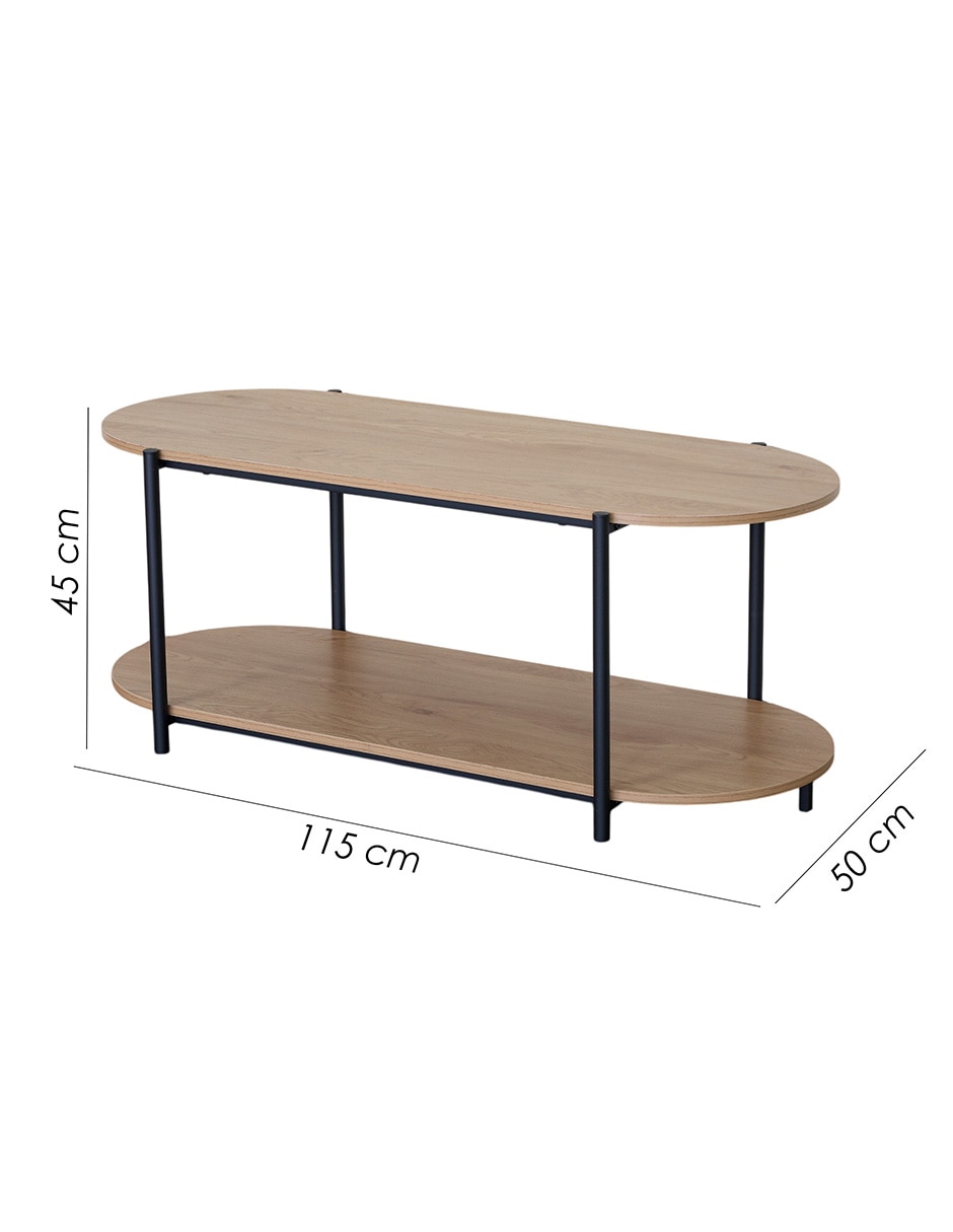 Mesa de centro extensible armable 8