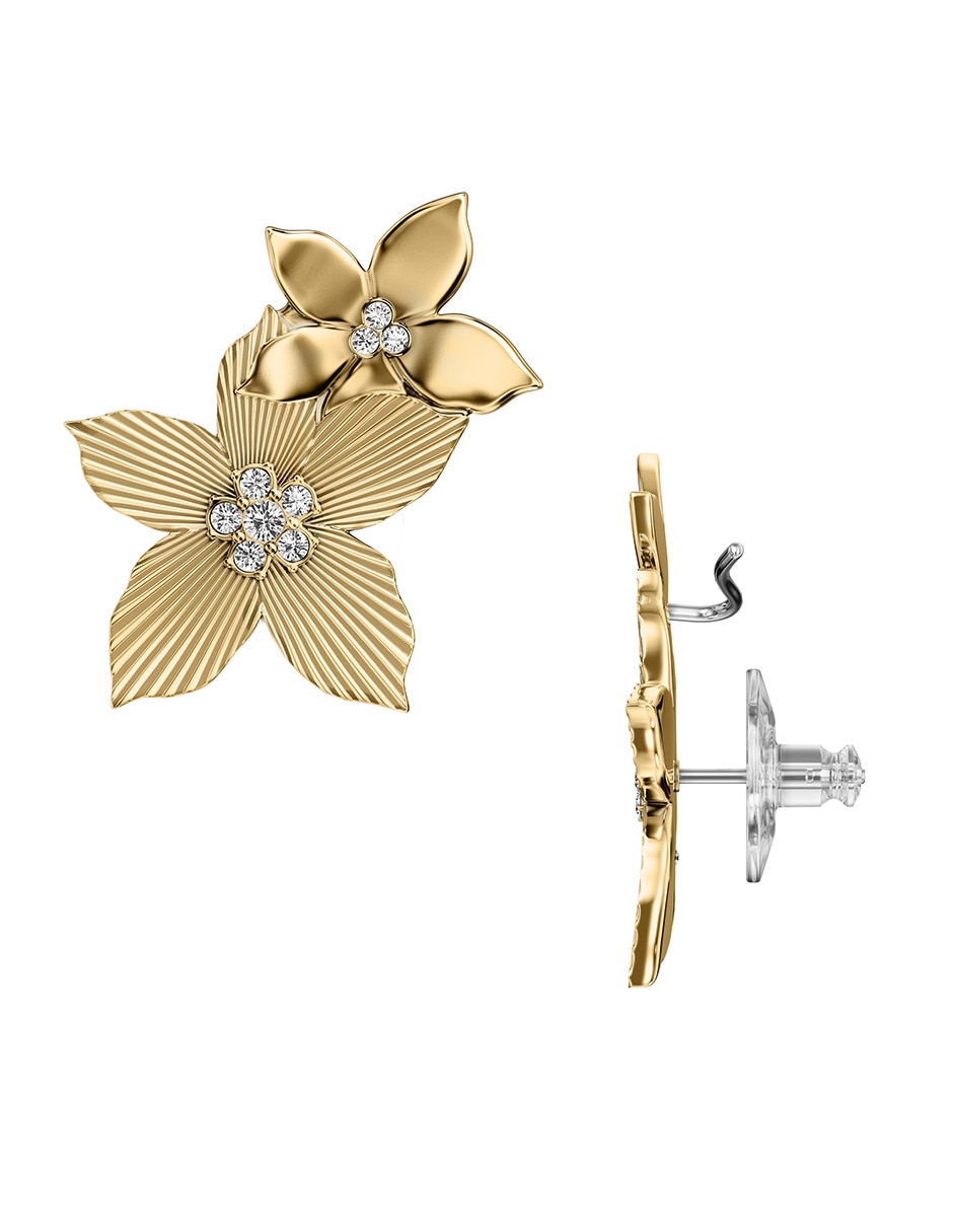 Broqueles de flor Sutton con acabado pulido cristal Broqueles de flor Sutton con acabado pulido cristal
