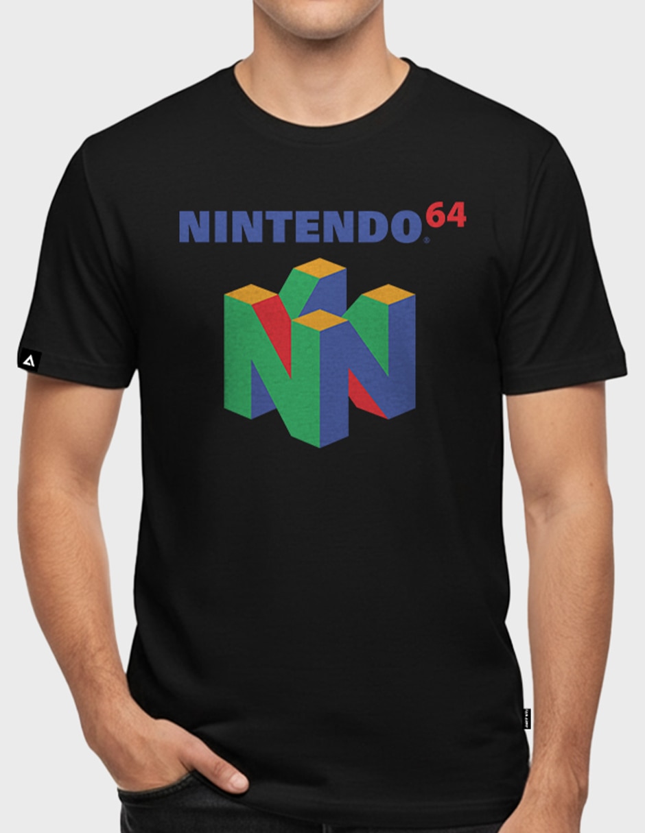Playera Nintendo cuello redondo para hombre