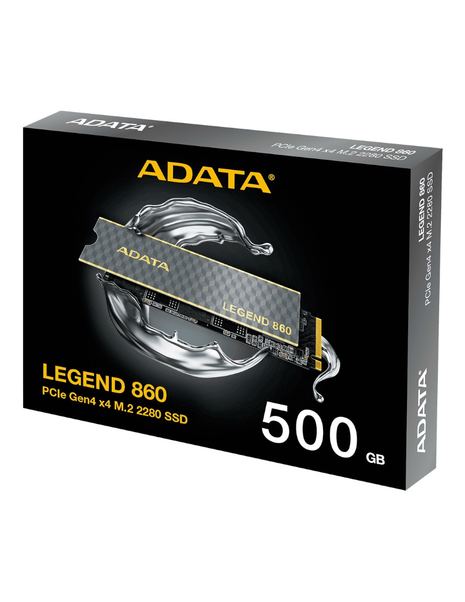 Unidad SSD Adata capacidad 500 GB