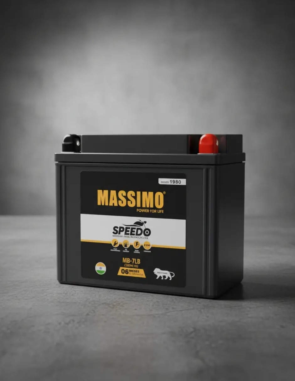 Moto batería Massimo 12N7B-3A