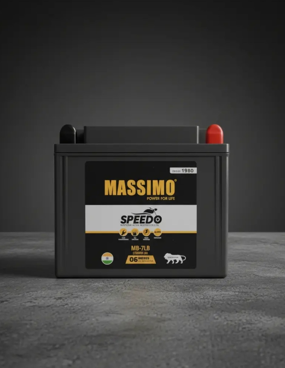 Moto batería Massimo 12N7B-3A