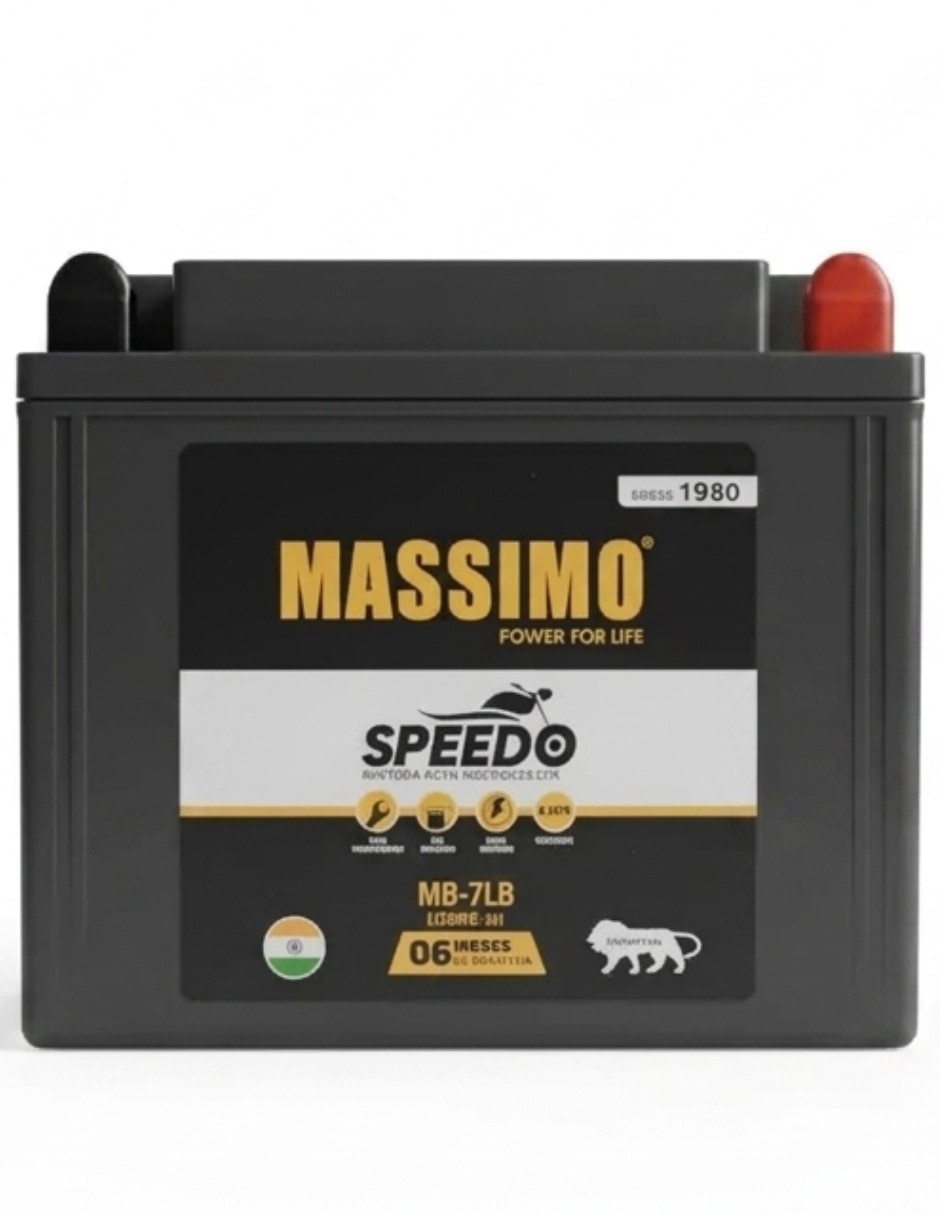 Moto batería Massimo 12N7B-3A