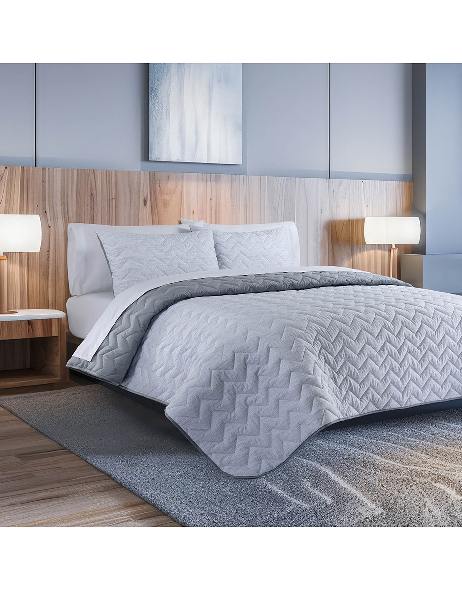Set de colcha matteo grey
