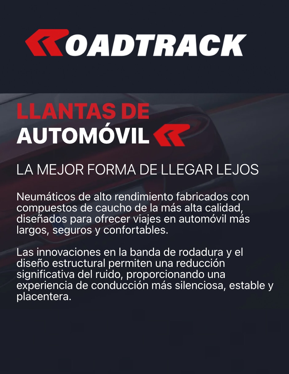 Llanta para auto Terrena UHP 205/50R17 Llanta para auto Terrena UHP 205/50R17