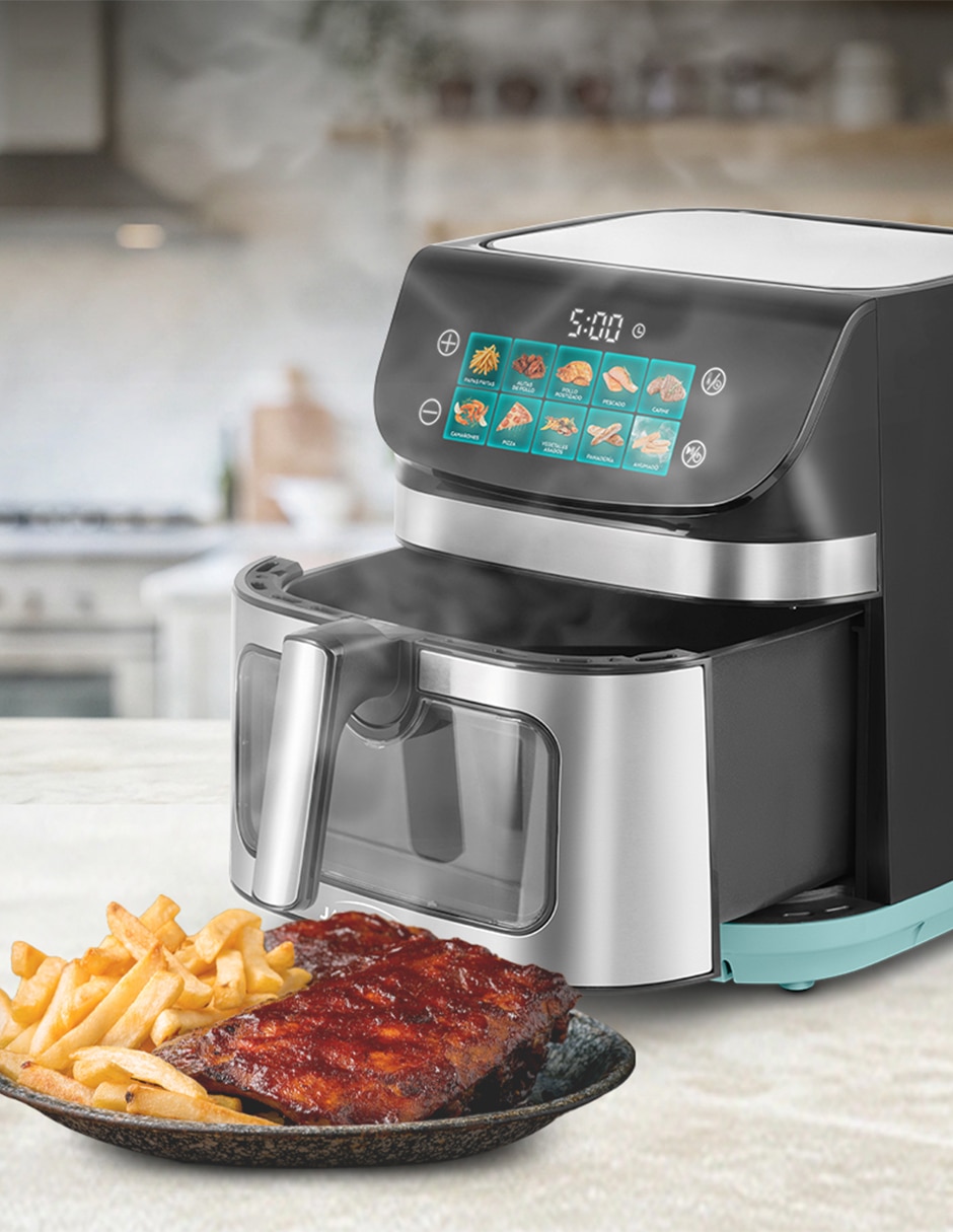 Freidora de aire con compartimento único jade electro 9 l 3
